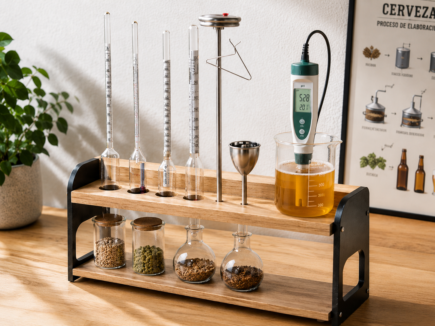 Herramientas para elaborar cerveza